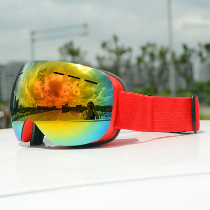New Ski Goggles Men Women Double Layers Anti-fog Big Ski Mask UV400 Glasses Protection Skiing Winter Snow Snowboard Goggles