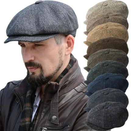 Vintage Cabbie Cap  Golf & Driving Sun Hat