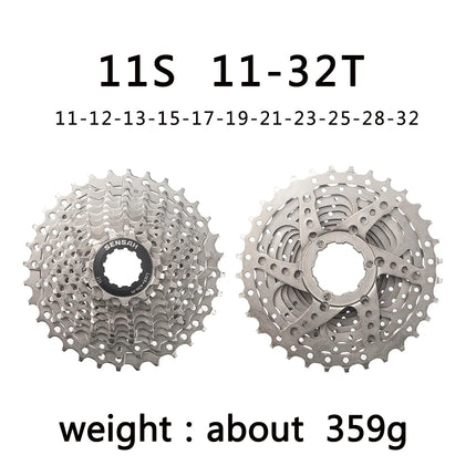 SENSAH Road Bike Cassette for 8/9/10/11 Speed, Compatible with HG Hub