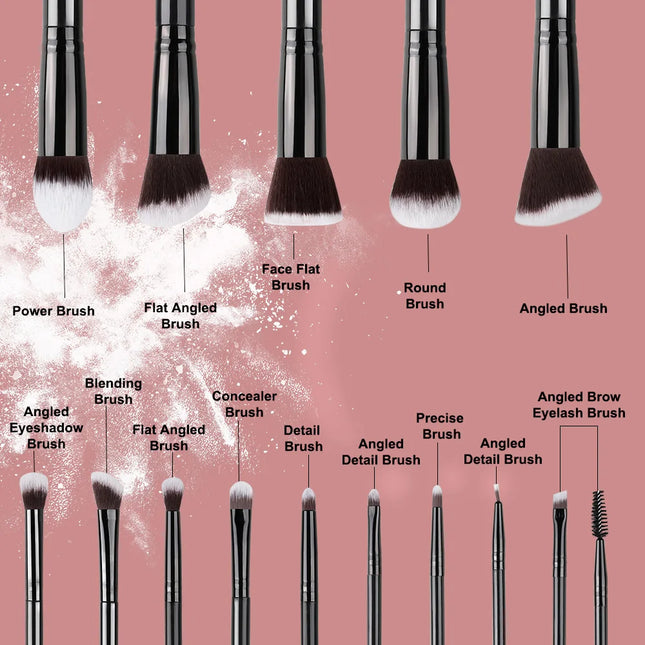 14-Piece Makeup Brush Set