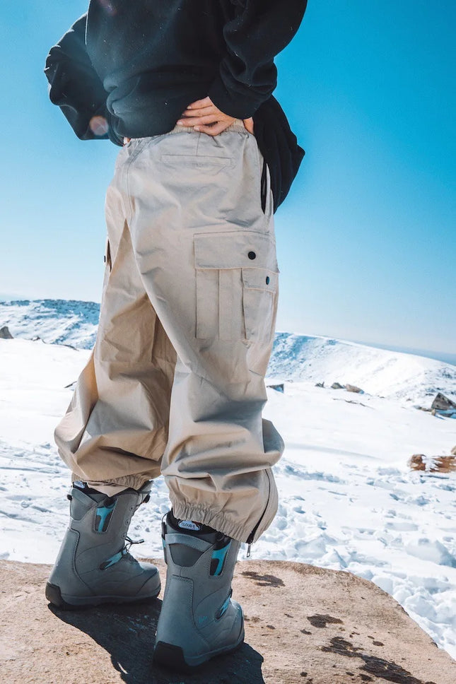 Skiing Baggy Pants Waterproof Warm Loose Ski Trousers for Men & Women