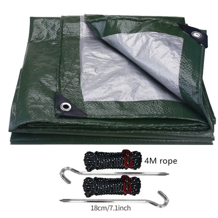 Large waterproof tarp for camping, outdoor shade sail, ultralight garden canopy.