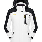 White with Black