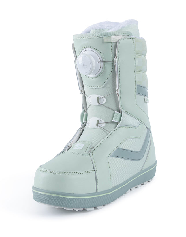 SNOWBOARD BOOTS - S5500 LIGHT GREEN (STEEL WIRE STYLE)