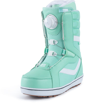SNOWBOARD BOOTS - S5808 MINT GREEN STEEL WIRE STYLE