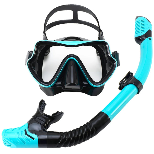 Professional Anti-Fog Scuba Diving Mask & Snorkel Set for Adults