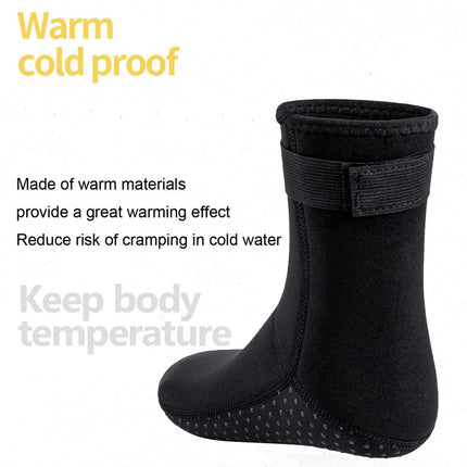 3mm Neoprene Non-slip Diving Socks for Swimming, Surfing & Snorkeling