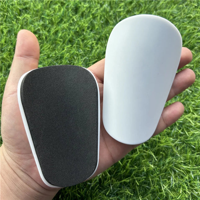 1 Pair Mini Football Shin Pads - Wear-Resistant, Shock Absorbing, Lightweight Soccer Training Shank Board