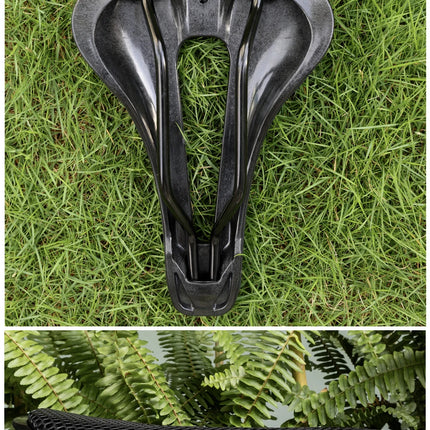 RYET 3D Printed Ultralight Carbon Saddle  Hollow, Comfortable Cushion for MTB & Road Racing