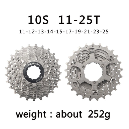 SENSAH Road Bike Cassette for 8/9/10/11 Speed, Compatible with HG Hub