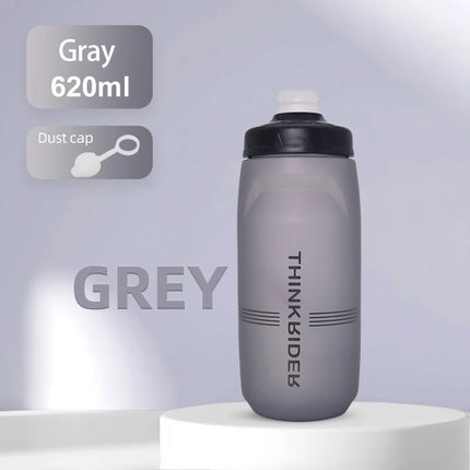 ThinkRider Bicycle Water Bottle  Large Capacity, Plastic, Portable, for MTB & Road Cycling