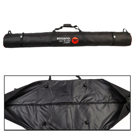 Ski Equipment Storage Bag Wear Resistant Portable Water Resistant Ski Case Hand Bag for Skiing Winter Sports Travel Snowboarding