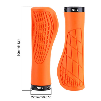 MTB Shockproof Anti-Slip Lockable Bicycle Grips  Ergonomic Rubber Ball Handle