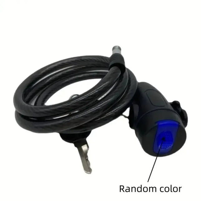 80cm Heavy Duty Anti-Theft Motorcycle/Bike Lock with 2 Keys.