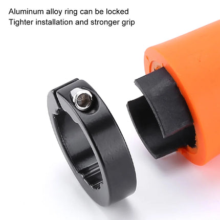 MTB Shockproof Anti-Slip Lockable Bicycle Grips  Ergonomic Rubber Ball Handle