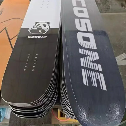 2024 Ski Training Board Lightweight Smooth Slope Training Ski Trampoline Jig Snowboard And Ski Bindings