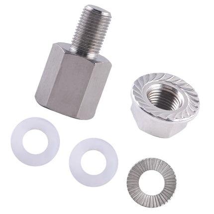 Stainless Steel Bicycle Axle Adapter  Easy-Install Trailer Hitch for Baby & Pet Bike Trailers