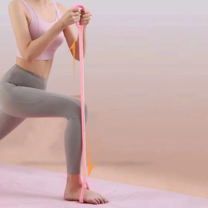 8-Shaped Fitness Resistance Band for Home Workouts
