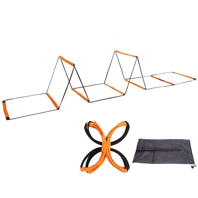 Dual-Purpose Soccer Agility & Jump Ladder
