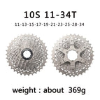 10 Speed 11-34T