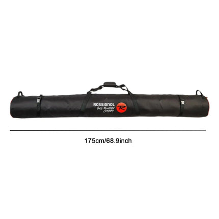 Ski Equipment Storage Bag Wear Resistant Portable Water Resistant Ski Case Hand Bag for Skiing Winter Sports Travel Snowboarding