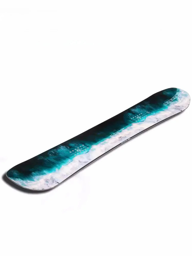 Single Board Snowboard, All-around Board, Sintered Bottom Board, Universal Board for Men and Women, All Region Flat Board, Carve