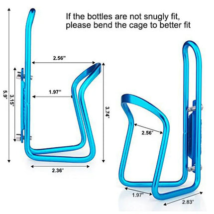 Aluminum Alloy Bicycle Bottle Holder Classic Cycling Mountain Bike Drink Cage