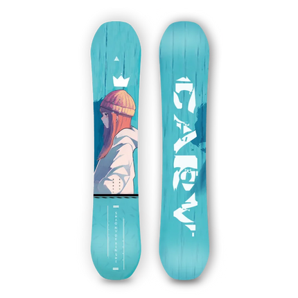 CARV2023 snowboard veneer set men and women beginner all-around board Japanese adult snowboard novice all-around board