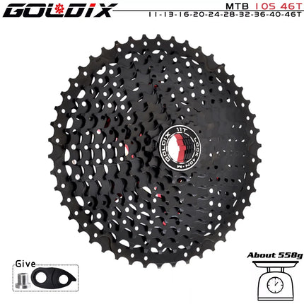 GOLDIX MTB Cassette 8/9/10/11/12 Speed 40-50T for Shimano/SRAM
