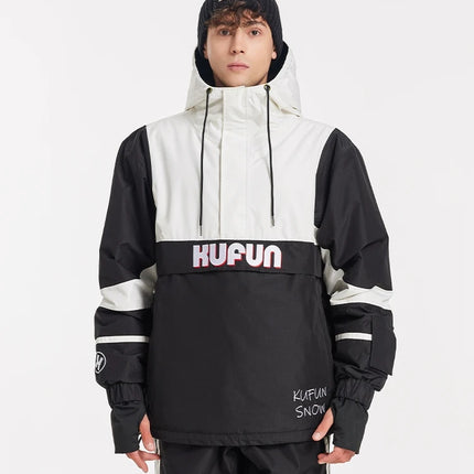 Kufun Ski Wear Snowboard Adult Men Woman Waterproof Snow Suit Hoodies Coat Pants Winter Outdoor Oversize Jacket Purple Warm Blue