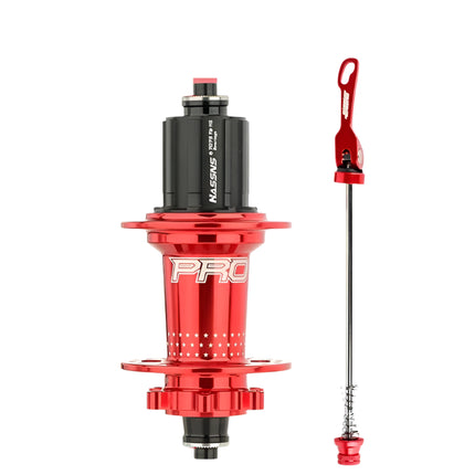 HASSNS PRO7 MTB Rear Hub 32/36 Holes Bearing Freehub with Quick Release, 6 Pawl, 7-12 Speed