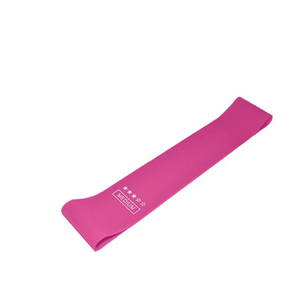 Portable Rubber Resistance Bands for Fitness and Yoga