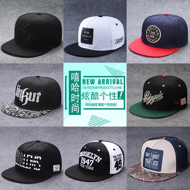 Men's Letter Embroidery Baseball Cap