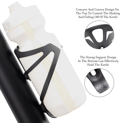 3K Carbon Fiber Bicycle Water Bottle Cage