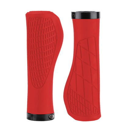 MTB Shockproof Anti-Slip Lockable Bicycle Grips  Ergonomic Rubber Ball Handle
