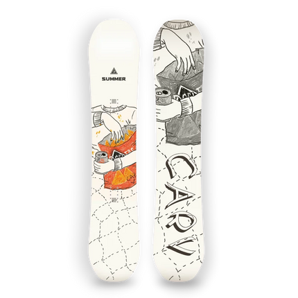 CARV2023 snowboard veneer set men and women beginner all-around board Japanese adult snowboard novice all-around board