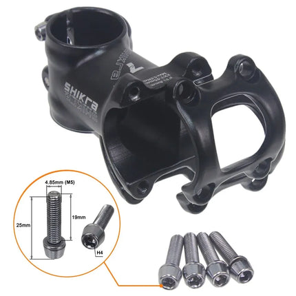 Bicycle Stem 31.8mm Handlebar Ultralight 7° MTB Road Bike Stem 35-110mm