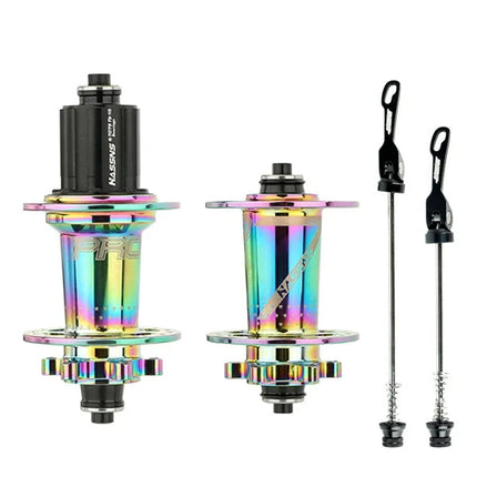 HASSNS PRO7 MTB Rear Hub 32/36 Holes Bearing Freehub with Quick Release, 6 Pawl, 7-12 Speed
