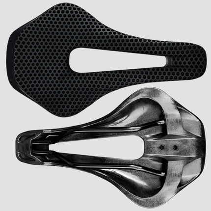 RYET 3D Printed Ultralight Carbon Saddle  Hollow, Comfortable Cushion for MTB & Road Racing