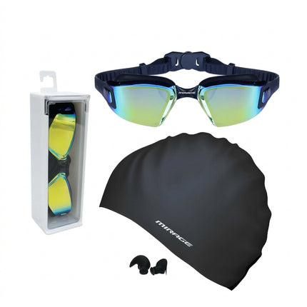 Mirage LANE MASTER ADULT PERFOMANCE SWIM PACK BLACK