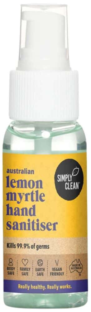SIMPLY CLEAN HAND SANITISER LEMON MYRTLE 50ML