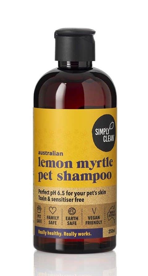 SIMPLY CLEAN PET SHAMPOO LEMON MYRTLE 250ML
