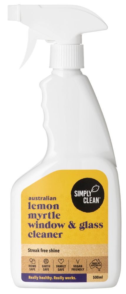 SIMPLY CLEAN WINDOW & GLASS LEMON MYRTLE 500ML