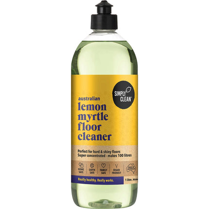 SIMPLY CLEAN Floor Cleaner Lemon Myrtle 1L | Cleaning Spray
