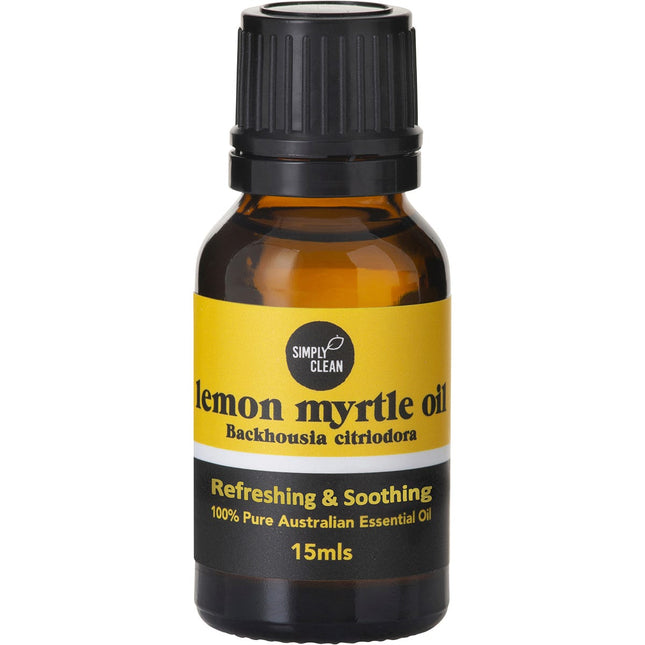 SIMPLY CLEAN Essential Oil Lemon Myrtle 15ml | Body & Skin Oil
