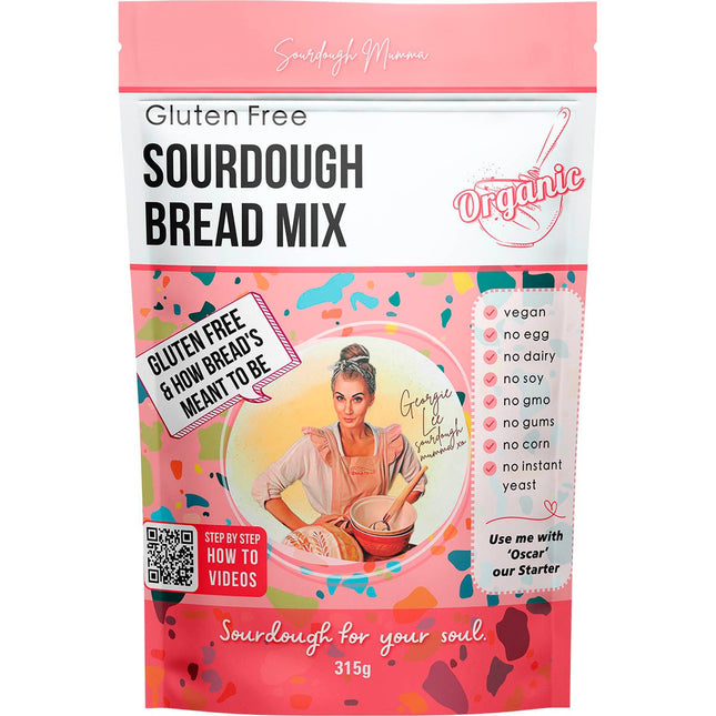SOURDOUGH MUMMA Sourdough Bread Mix Gluten Free 315g | Baking Ingredient