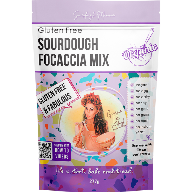Sourdough Mumma Gluten-Free Focaccia Mix 277g
