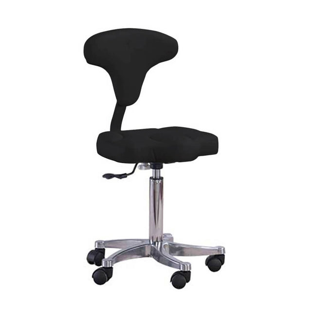 FIRM N FOLD CONTOUR STOOL WITH BACKREST