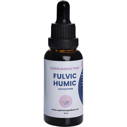 SUPERCHARGED FOOD Fulvic Humic Concentrate Drops 30ml | Health Supplement