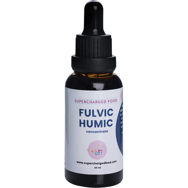 SUPERCHARGED FOOD Fulvic Humic Concentrate Drops 30ml | Health Supplement